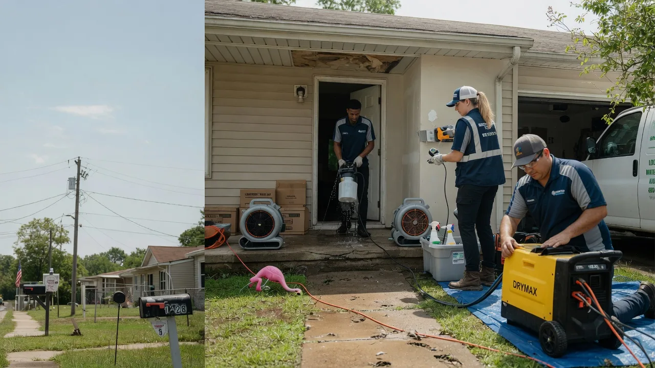 Storm Damage Water Removal in Dodson, TX near me